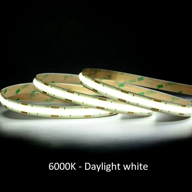 COB-LED-Streifen – NEON | 12mm | komplettes Set | 10 Meter | IP65 | 220V | 10 Watt P/M