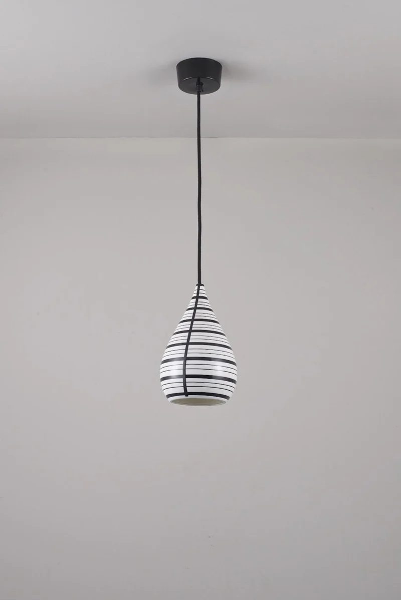 Circle Line Drop Pendant