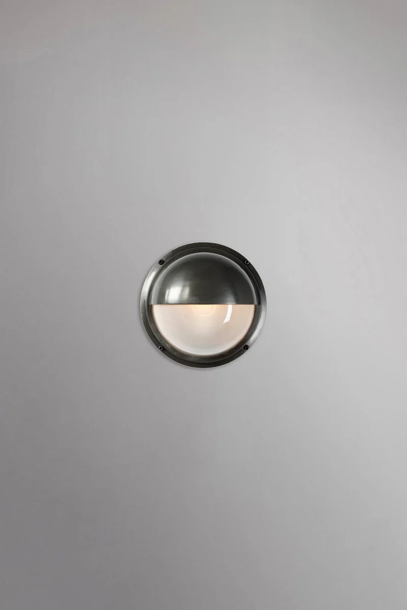 Brass Bulkhead with Eyelid Shield 7225