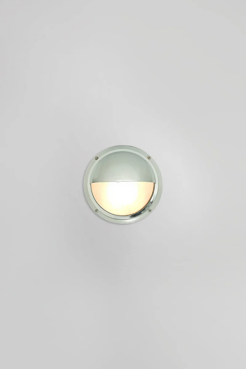 Brass Bulkhead with Eyelid Shield 7225