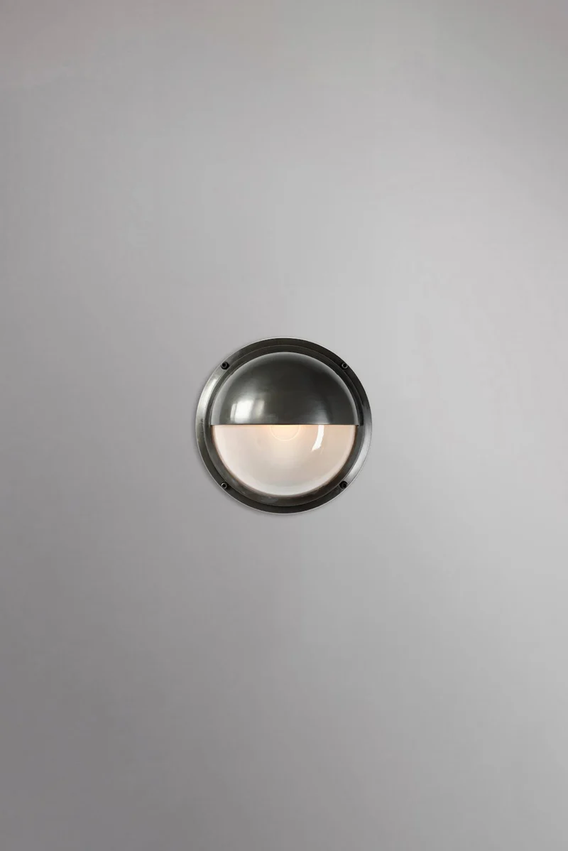 Brass Bulkhead with Eyelid Shield 7225