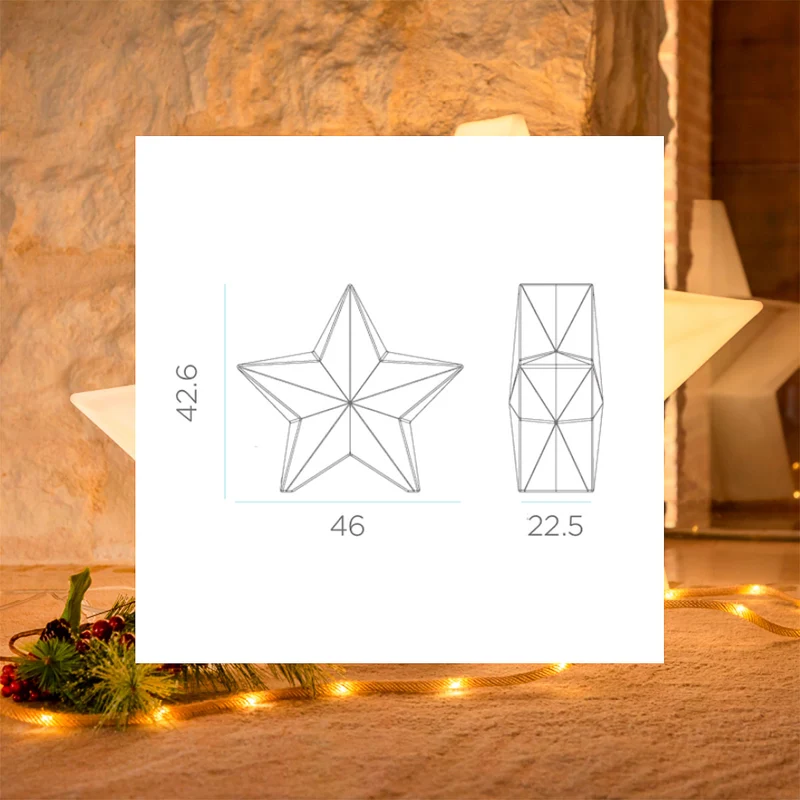 WEIHNACHTSSTERN Nova 45