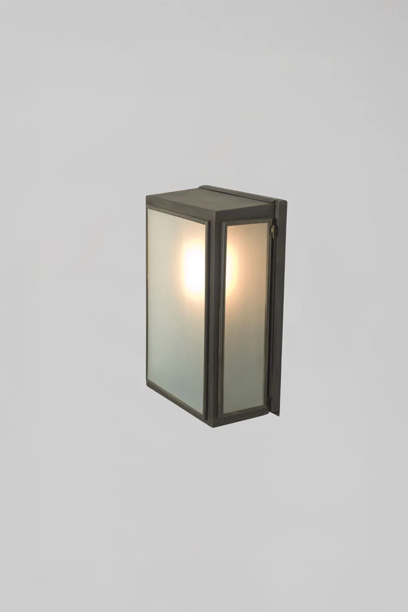 Small Box Wall Light 7644 (Internally Glazed)