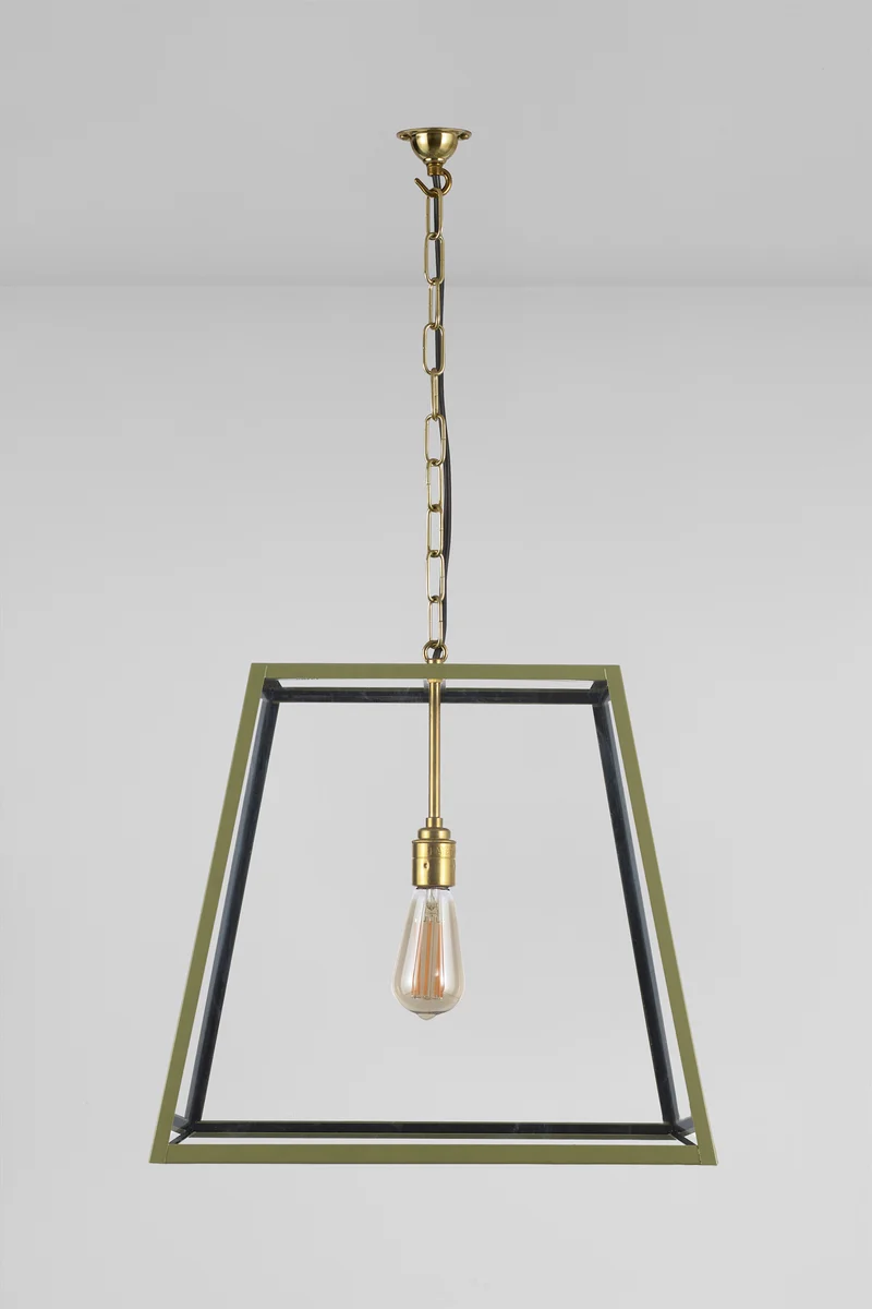 Quad Large Pendant, Green