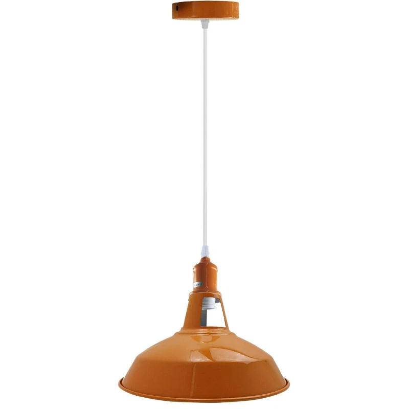 LEDSONE Industrial Hängeleuchte Metallschirm 30cm ~3586