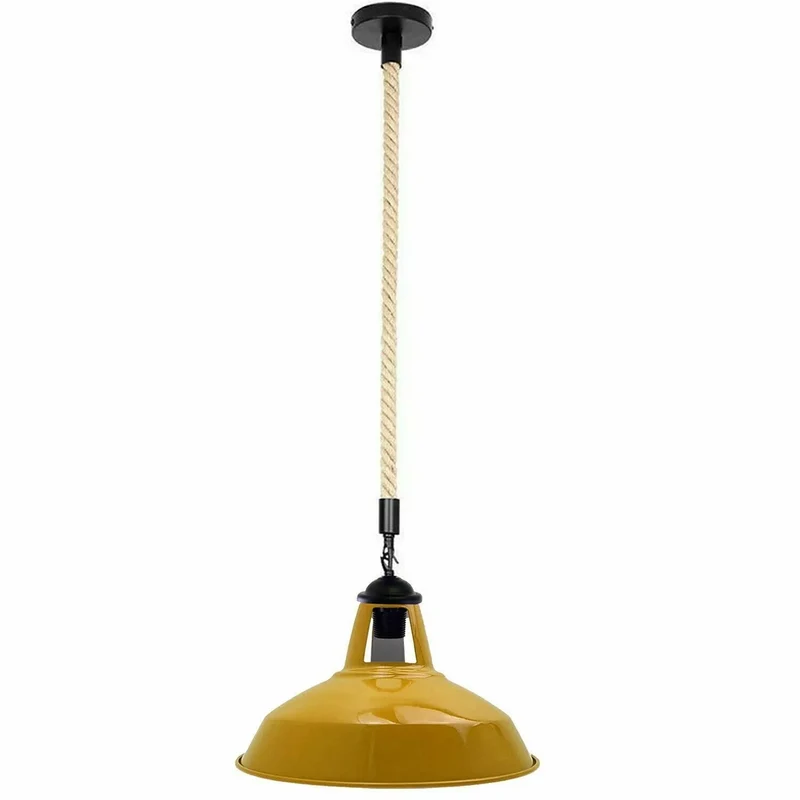 Hanfseil Gastro Hängeleuchten Harbour Lampenschirm Ø 30cm ~3581