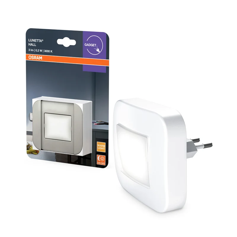 OSRAM LUNETTA® Hall White Nachtlicht, 3lm, 0.2W, 3000K