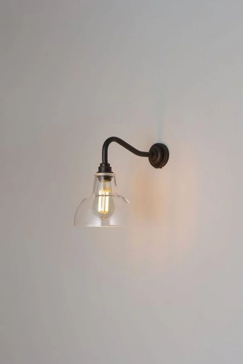 Glass York Wall Light Size 1