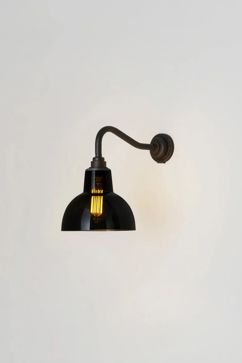 Glass York Wall Light Size 1