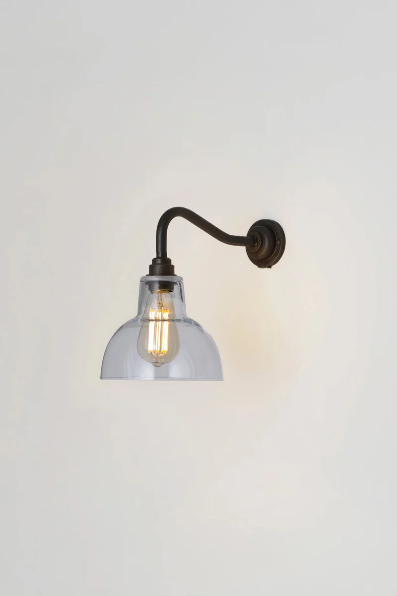Glass York Wall Light Size 1