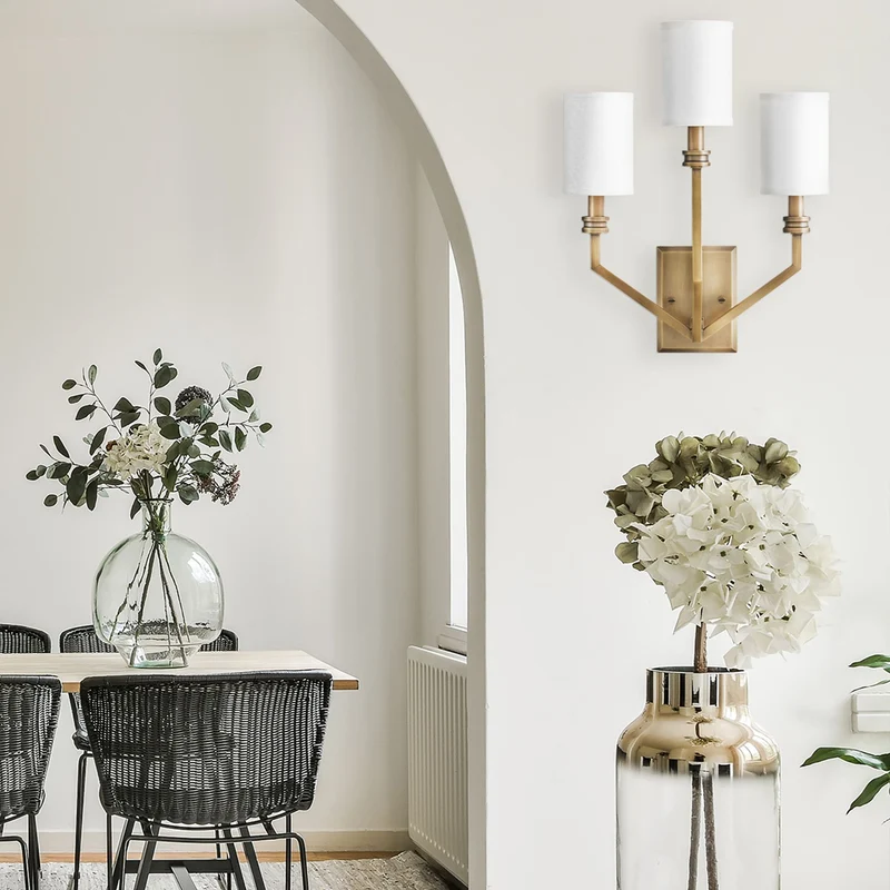 Wandleuchte Moore 3-flammig Ø 38cm