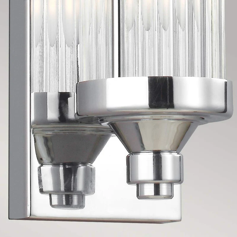 Wandleuchte Paulson 4-flammig IP44 Chrom