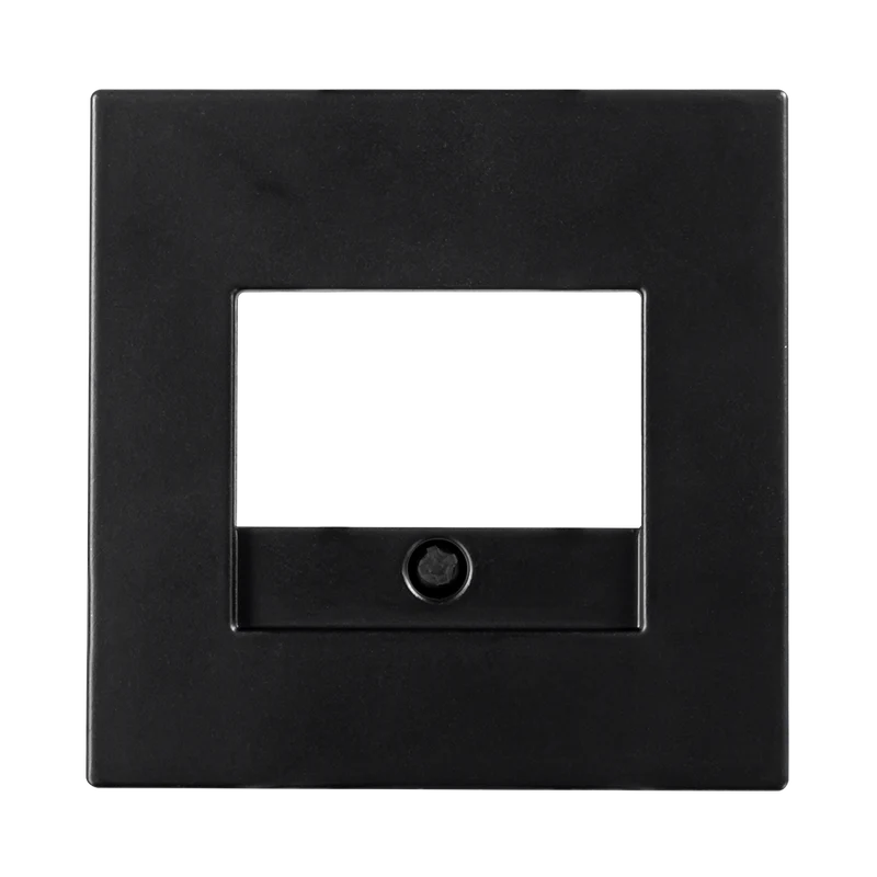 iON industries USB-A + USB-C Zentralplatte | V1/J1 | Mattschwarz