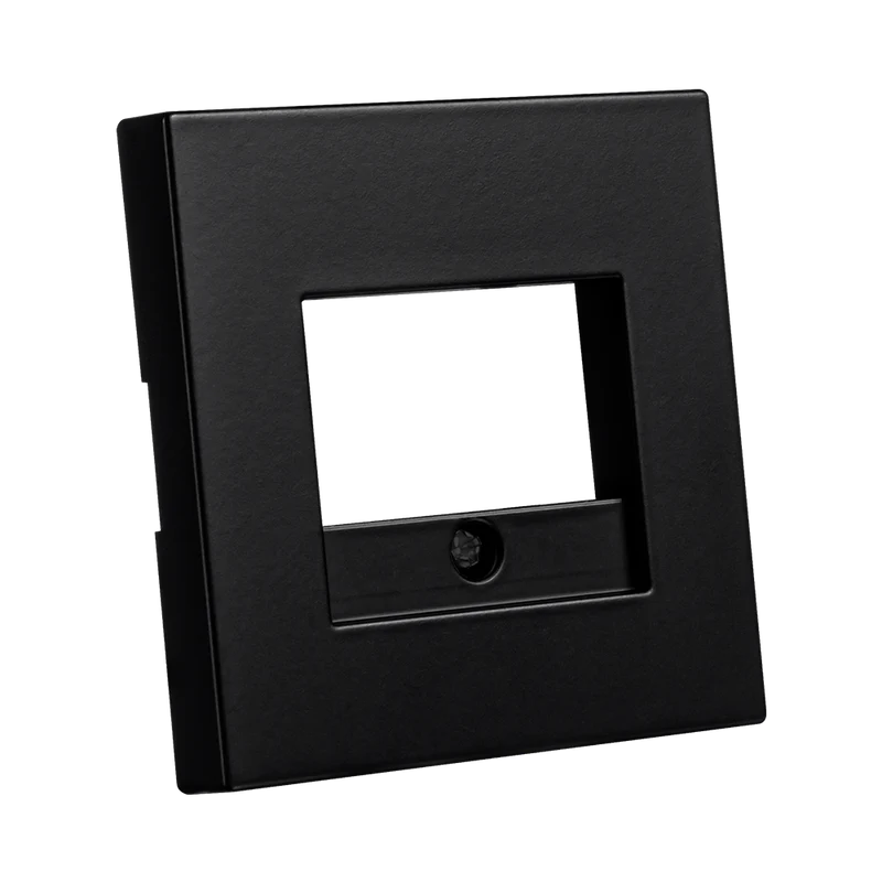 iON industries USB-A + USB-C Zentralplatte | V1/J1 | Mattschwarz