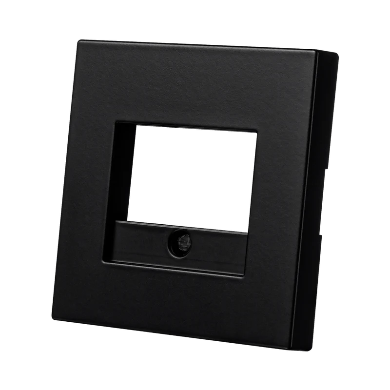 iON industries USB-A + USB-C Zentralplatte | V1/J1 | Mattschwarz