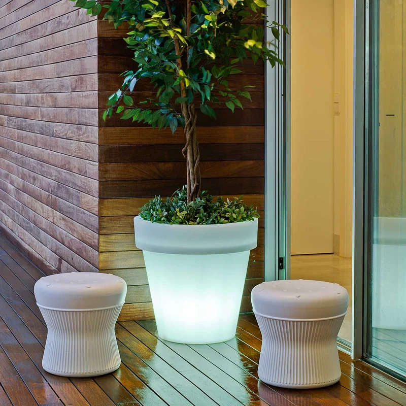 GROßER TOPF MAGNOLIA 60 CM LICHT