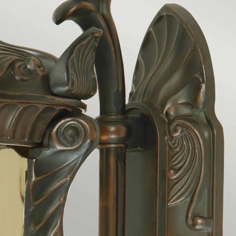Wandleuchte Philadelphia 3-flammig Bronze 26x31cm