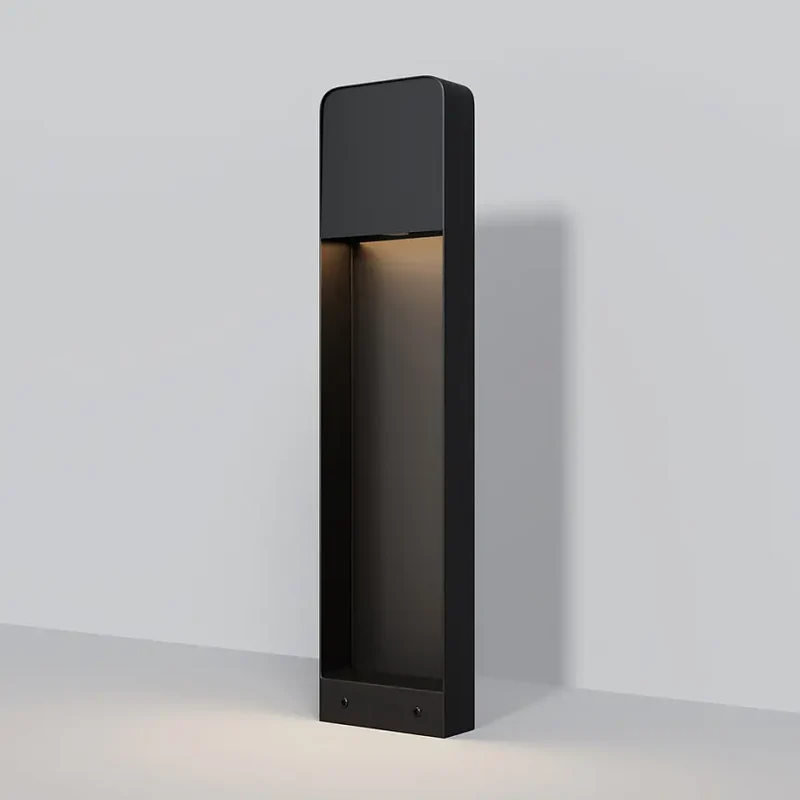 Landschaftsleuchte – Schwarzes Aluminium, 7 W Leistung, Warmweiß, 68 cm Höhe - Porte | Maytoni