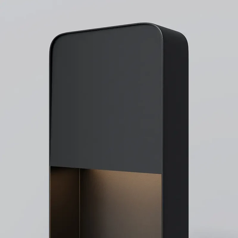 Landschaftsleuchte – Schwarzes Aluminium, 7 W Leistung, Warmweiß, 68 cm Höhe - Porte | Maytoni