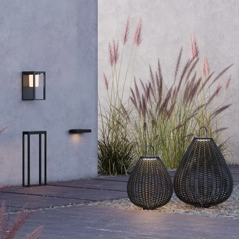 Landschaftsleuchte – Schwarzes Aluminium, 5 W Leistung, Warmweiß, 61 cm Höhe - Plet | Maytoni