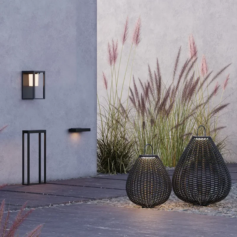 Landschaftsleuchte – Schwarzes Aluminium, 5 W Leistung, Warmweiß, 45 cm Höhe - Plet | Maytoni