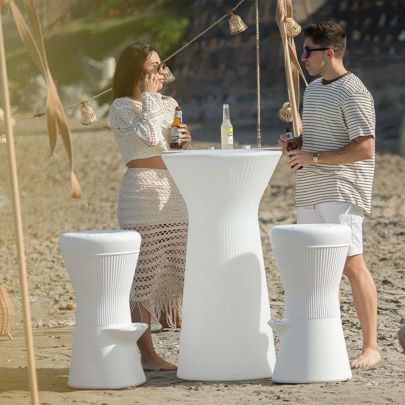 Runder hoher Hocker Corfu 74