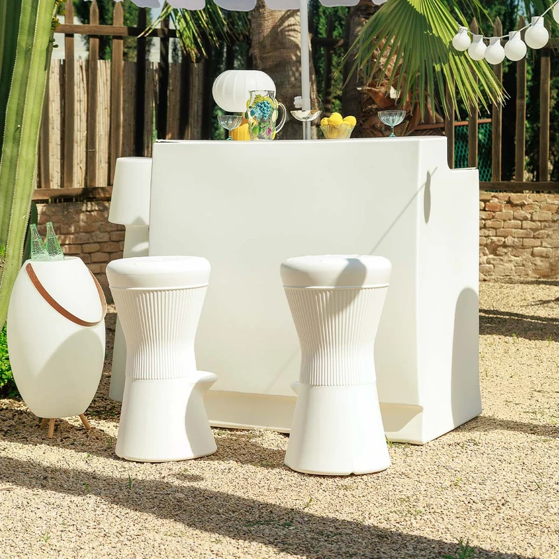 Runder hoher Hocker Corfu 74