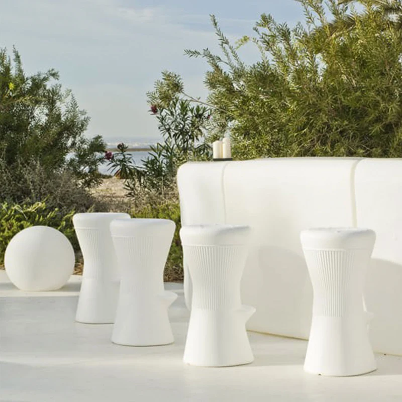 Runder hoher Hocker Corfu 74