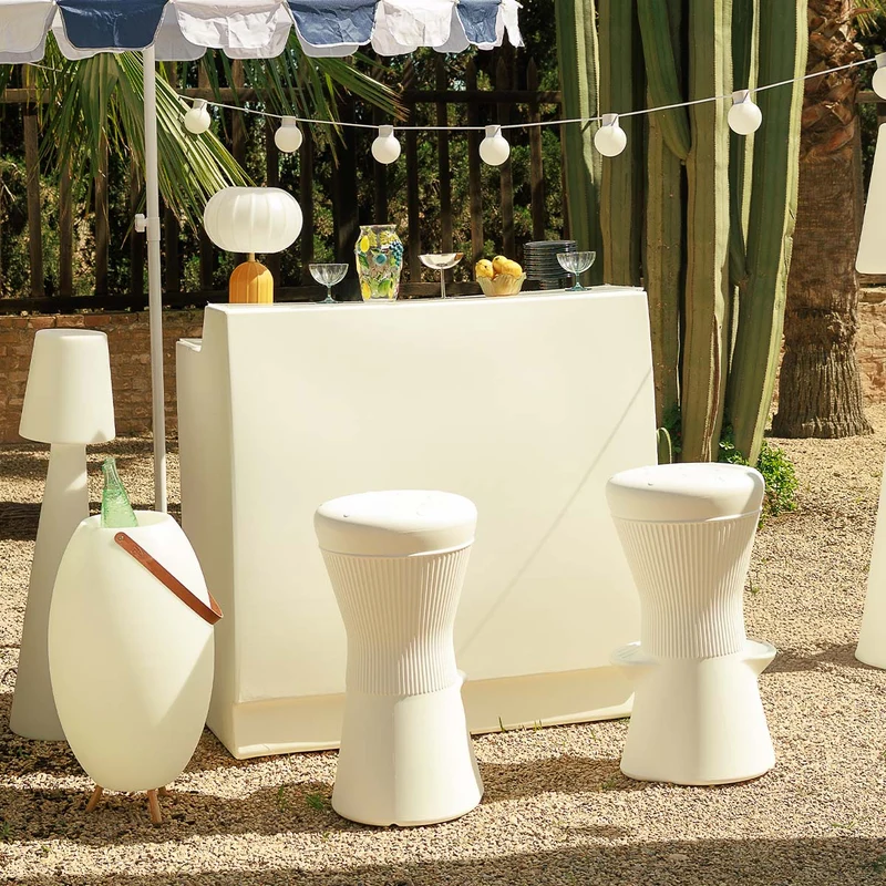 Runder hoher Hocker Corfu 74
