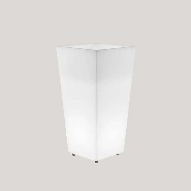 BLUMENKASTEN QUADRATISCH MIT LICHT MELISA 30