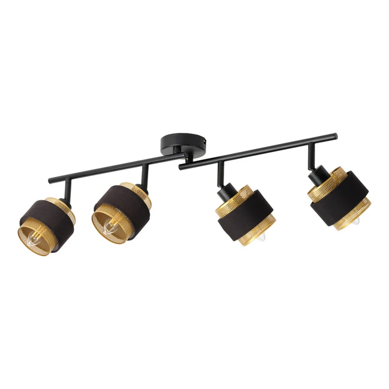 OSRAM DECOR Spot Hornet Deckenleuchte 4X2.8W, E14, 250lm, 2700K, Schwarz