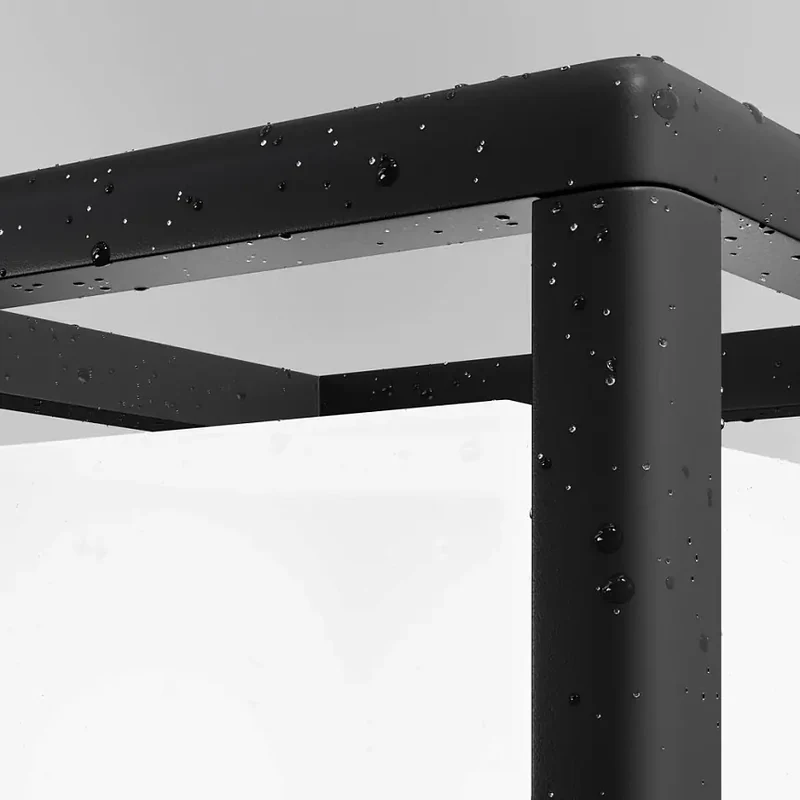 Landschaftsleuchte – Graphitgraues Finish, Aluminium-Kunststoff Gehäuse, 1× E27 Fassung, 21 cm - Trim | Maytoni