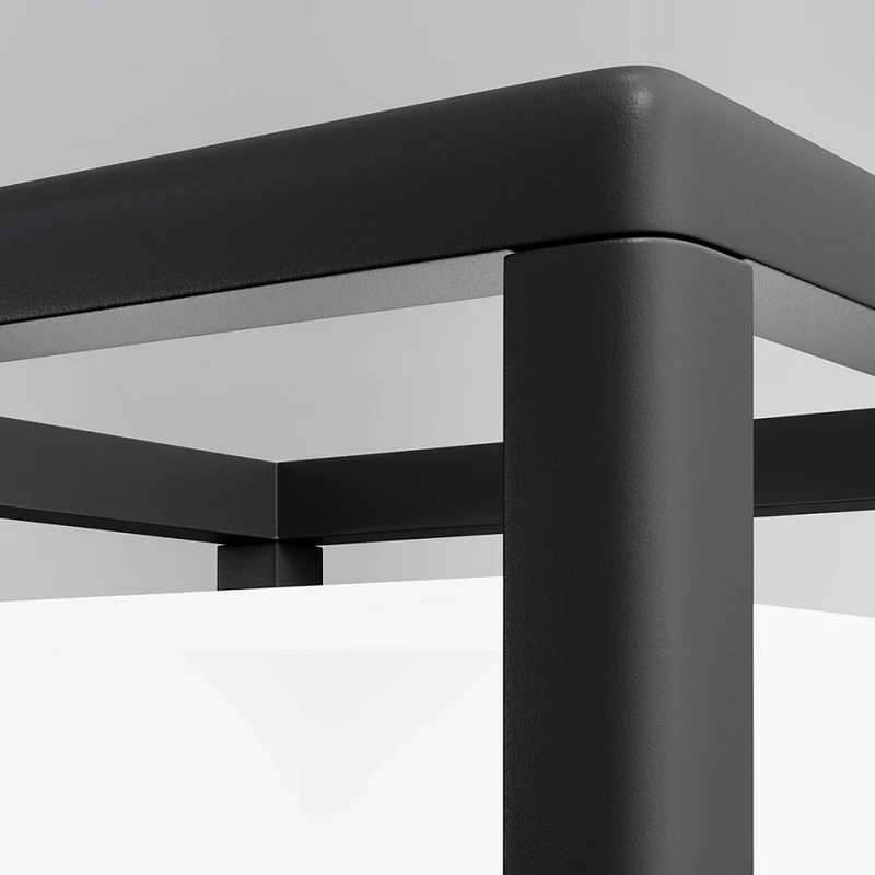 Landschaftsleuchte – Graphitgraues Finish, Aluminium-Kunststoff Gehäuse, 1× E27 Fassung, 25,5 mm - Trim | Maytoni