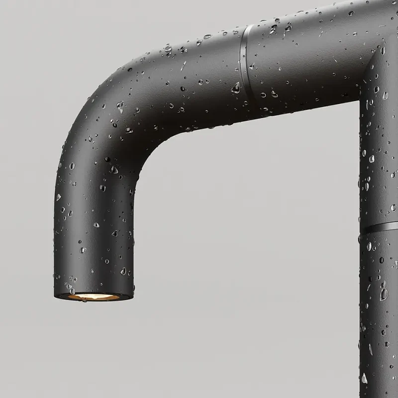 Landschaftsleuchte – Graphit Edelstahl, 4W Leistung, 50 cm Höhe, IP65 Schutz - Sleek | Maytoni