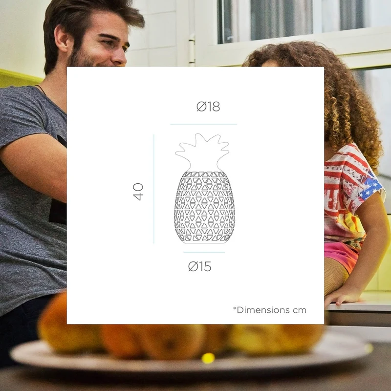 Ananas Samba 40 Lampe