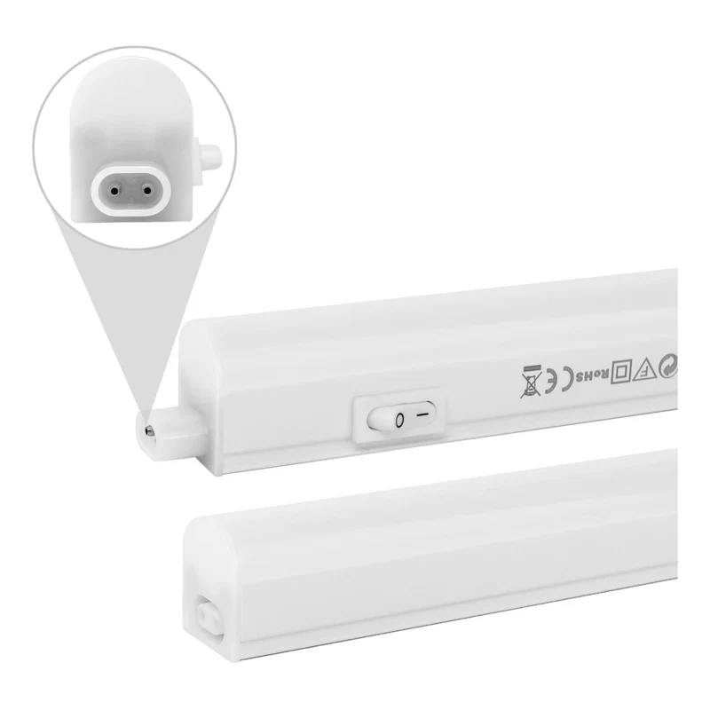 LED T5 Leuchte | Schrankbeleuchtung | 90cm | 12W | Einstellbare CCT-Lichtfarbe | Verbindbar