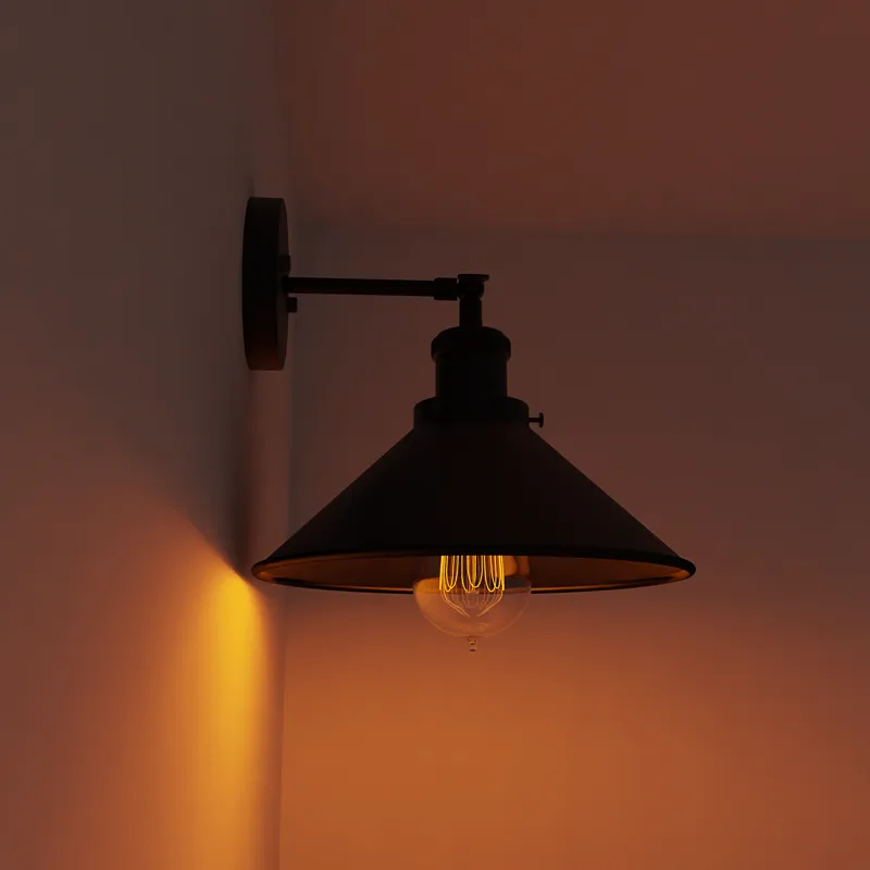 Modern schwarz wandlampe für Wohn & Esszimmer ~3530