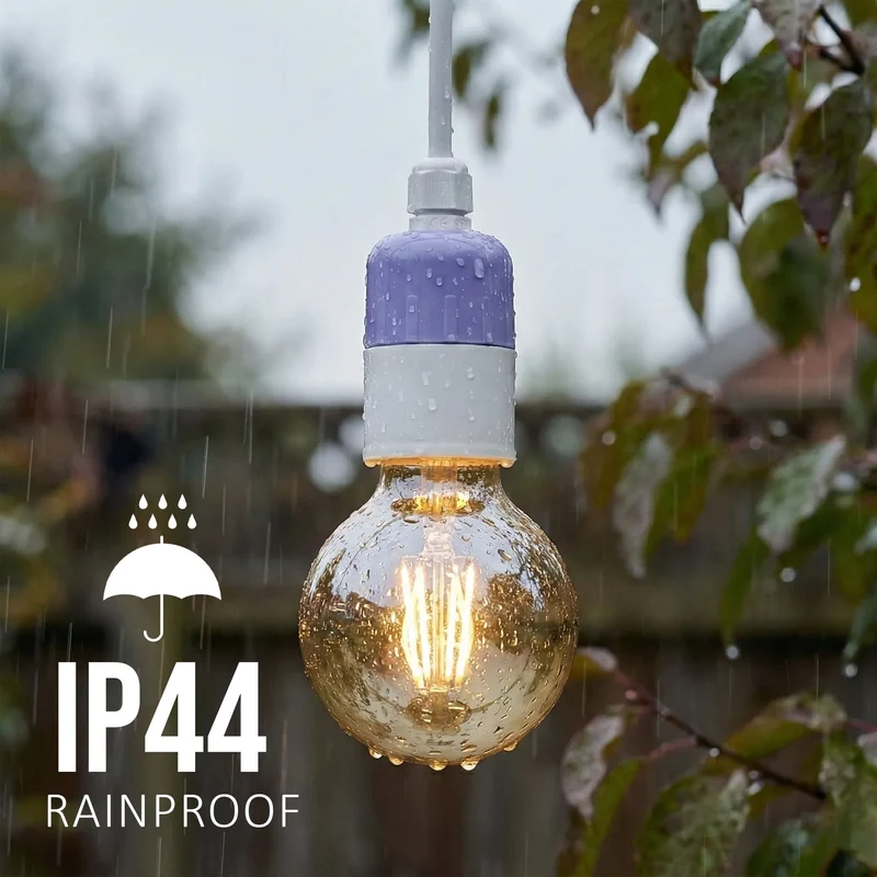 E27 Lampenfassung für Wand oder Decke - Wasserdicht IP44 ~3516