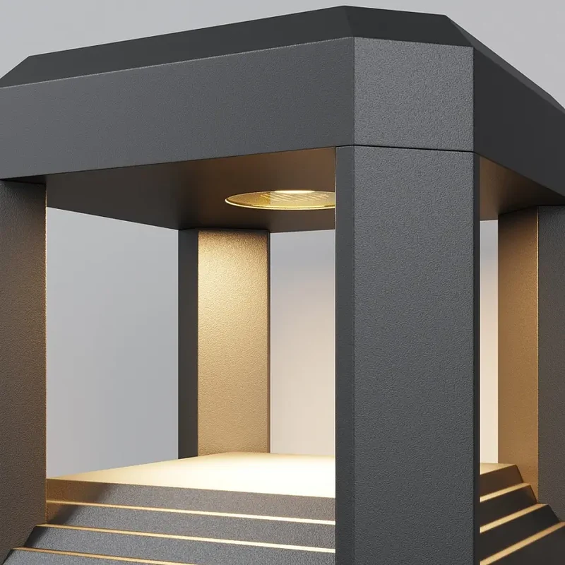 Landschaftsleuchte – Graues Finish, 13 W LED, IP65 Schutz, 15,1 cm Höhe - Royal Mile | Maytoni