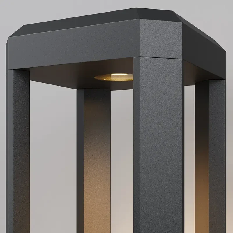 Landschaftsleuchte – Graues Finish, 13 W LED, IP65 Schutz, 80 cm Höhe - Royal Mile | Maytoni