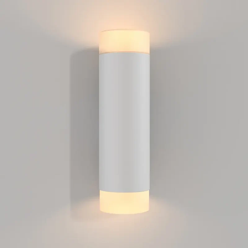 Wandleuchte – Weißes Aluminium, IP20 Schutz, Warmweiß, 22,4 cm Höhe - KILT | Maytoni