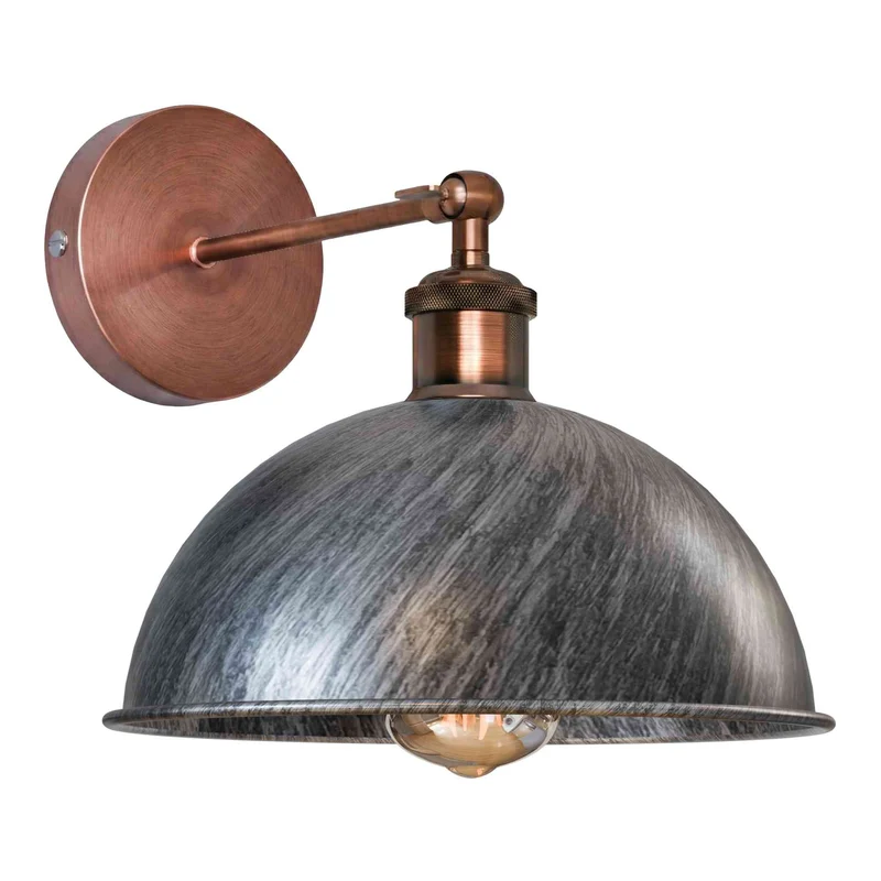 wandlampe vintage innen 180° schwenkbare Wandleuchte ~3506