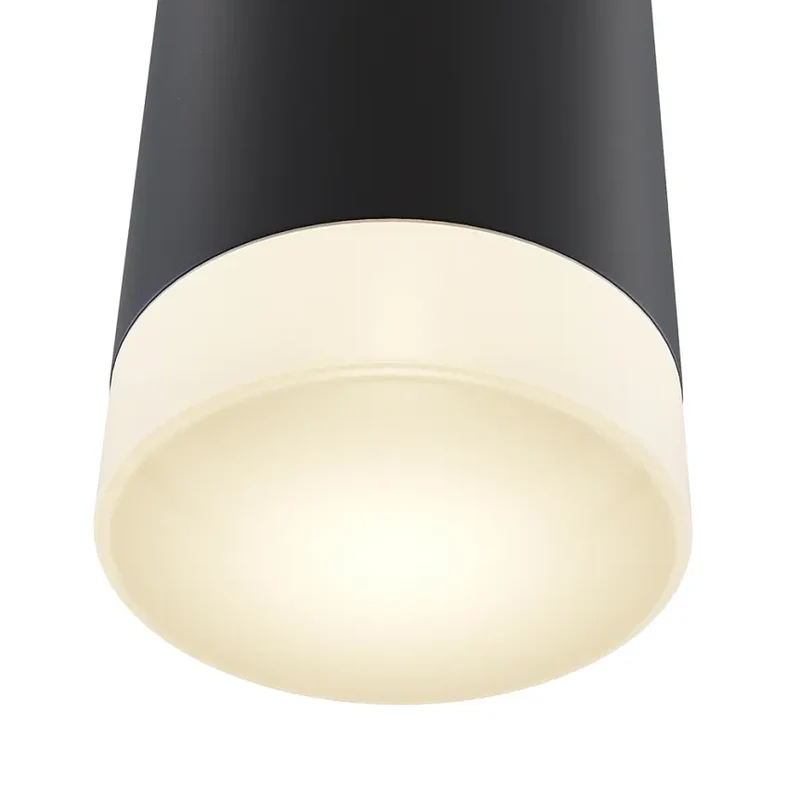 Wandleuchte – Schwarzes Aluminium, IP20 Schutz, Warmweiß, 22,4 cm Höhe - KILT | Maytoni