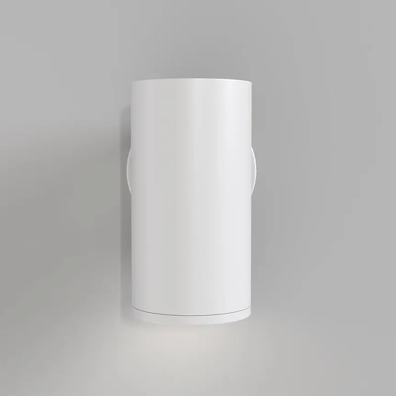 Wandleuchte – Weißes Aluminium, 1× GU10 Fassung, 10 W Leistung, 10 cm Höhe - Focus S | Maytoni