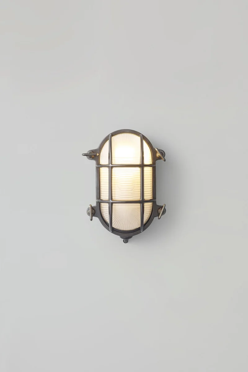 Oval Brass Bulkhead 7036