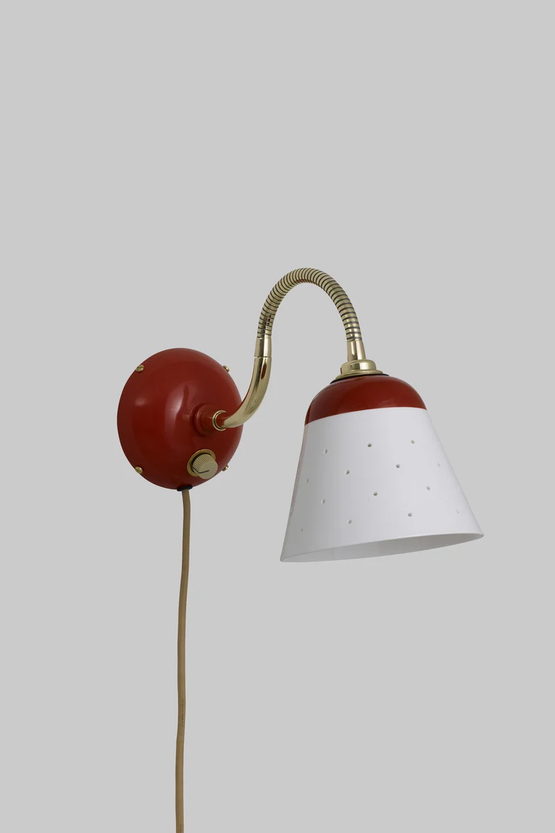 Alma Wall Light with Dimmer, Cable & Plug