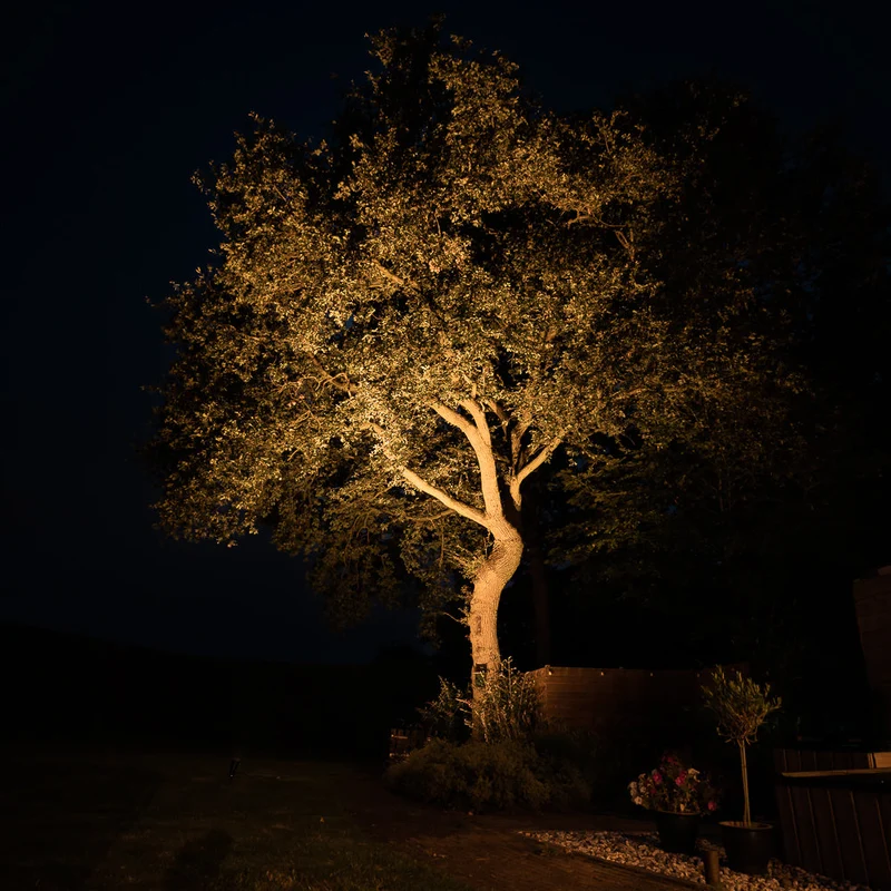 8 Stück | SMART Spike Spots / Gartenspot GU10 | Komplettset | Inkl. 8x PHILIPS Spots | HUE-kompatibel