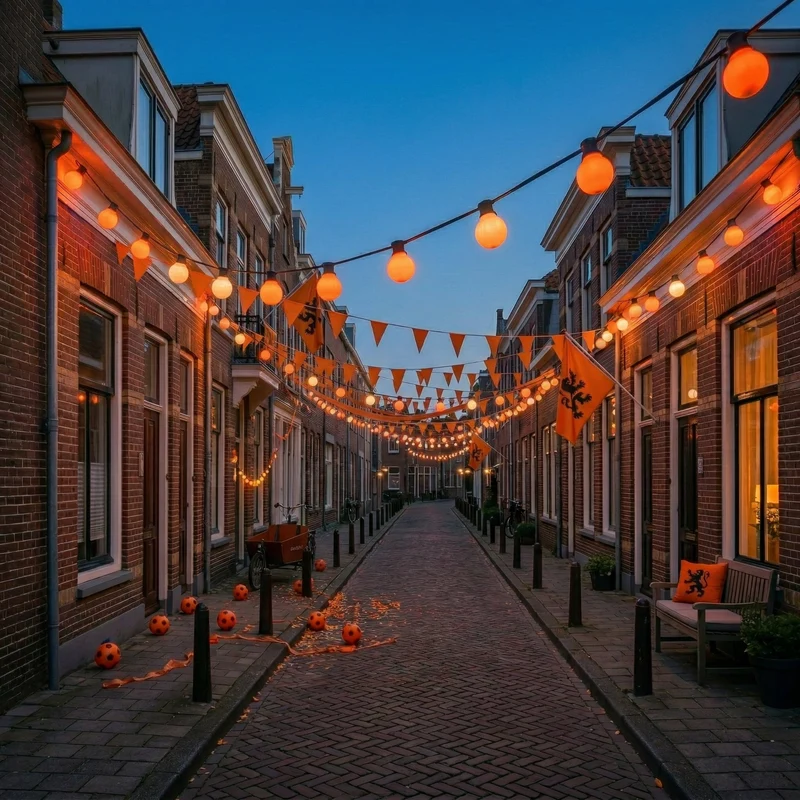 Orange Lichterkette | 50 Meter | inkl. orangefarbener Lampen