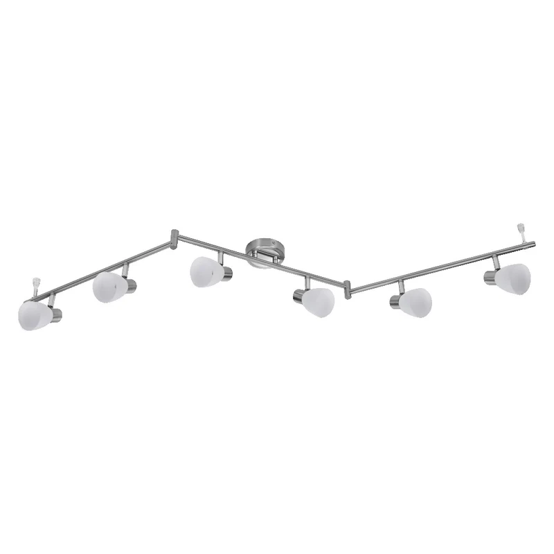 OSRAM LED Spot Vase Deckenleuchte 6xG9 Gebürstetes Nickel
