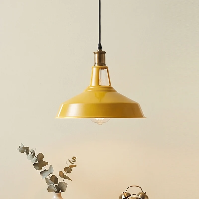Vintage Werkstattpendel – Industrie De Deckenlampe Esstisch | Ø 30cm | E27~1681